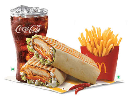 EVM Big Spicy Chicken Wrap 
