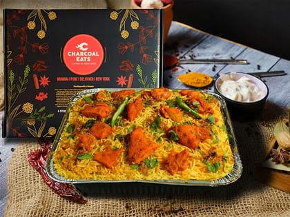 Spicy Chicken Dum Biryani (Boneless, Serves 2)