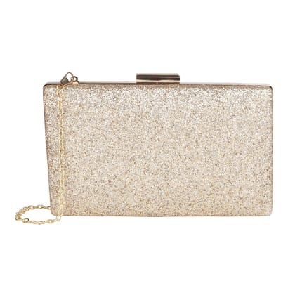 Texas Night Clutch-19X4X12CM / Golden