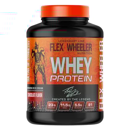 Flex Wheeler Nutrition Whey Protein-5 Lbs / Chocolate