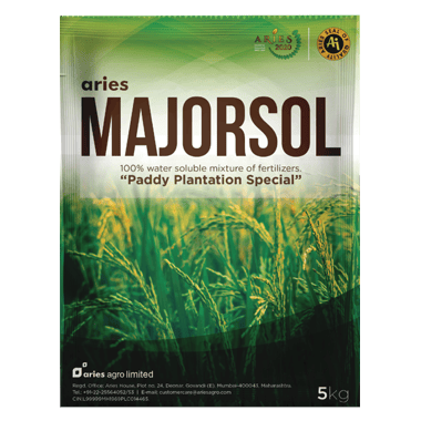 Aries Majorsol Fertilizer Mixture Paddy Special-5 kg (1kg x 5pc)