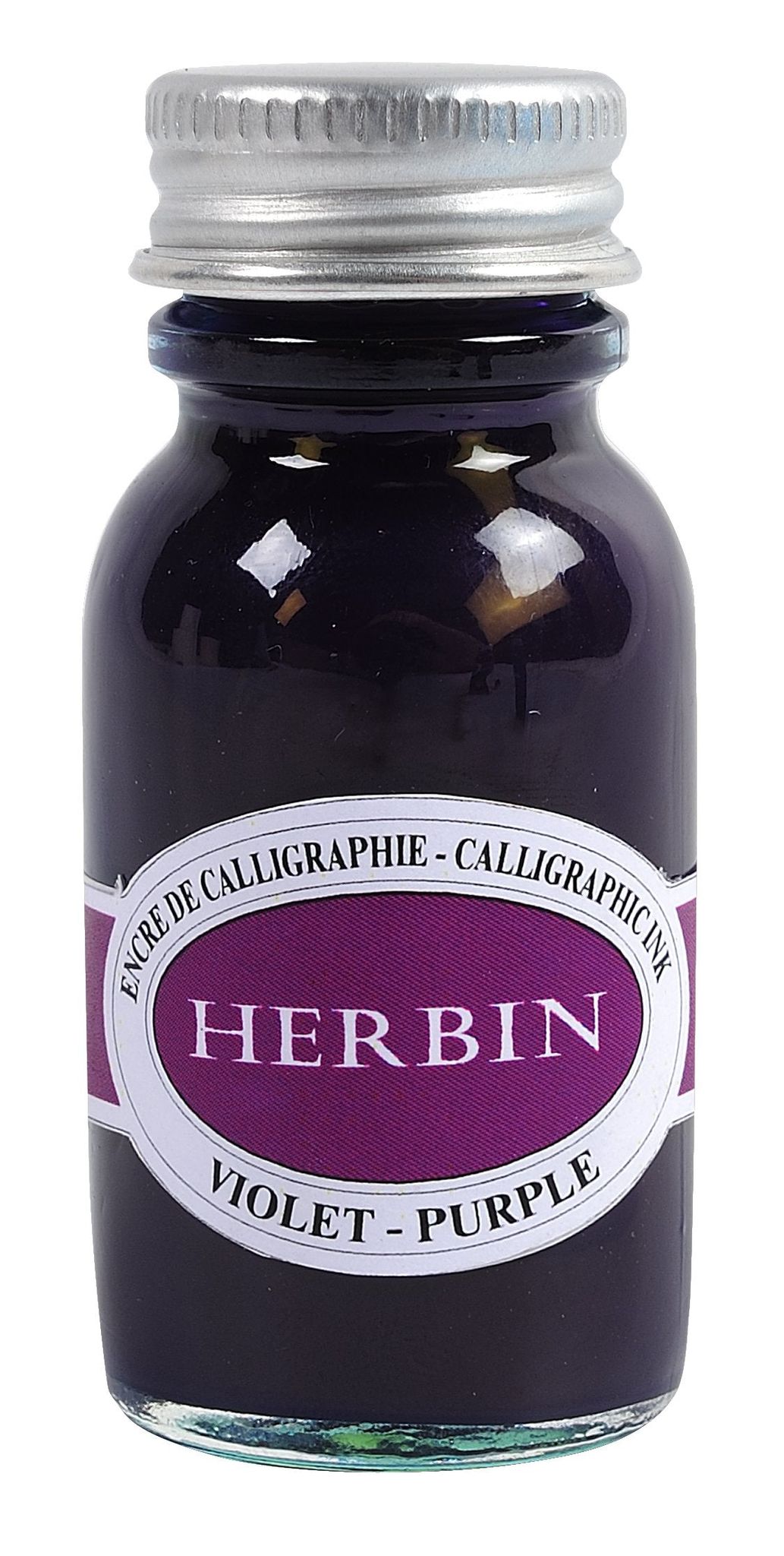 Herbin Calligraphy Ink Bottle - Violet-15 ml