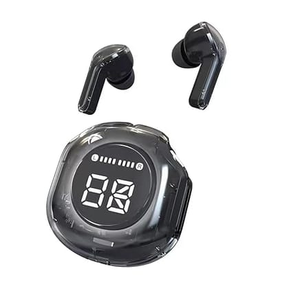 Baba ji mobile accessories Ultrapods Pro 2 Wireless Earphones Bluetooth 5.3 Headphones LED Power Display Mini Crystal in-Ear Earbuds with Wireless Charging Case Touch Control