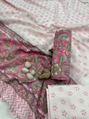 Cotton Suit Mulmul Dupatta