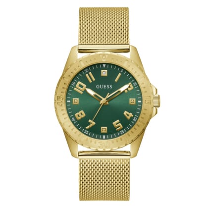 Guess Green Dial Men Analog Watch - U1393G2M-Green