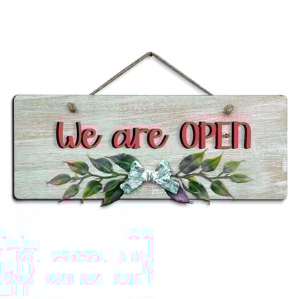 Welcome Wooden Wall Hanging Sign Board-Personalized