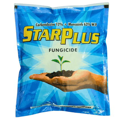 Star plus - Carbendazim 12% + Mancozeb 63% WP Fungicide-1kg