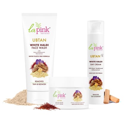 Ubtan White Haldi Face Care Combo