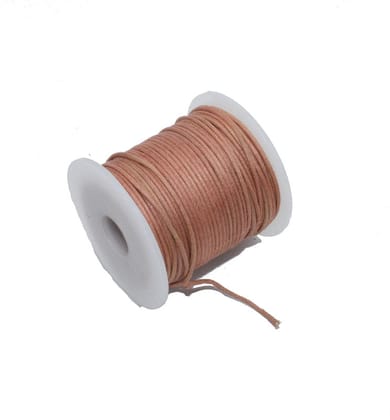 Bittersweet Shimmer Waxed Cotton Cord Size - 1 MM , COTT-027-Per Roll of 5 Meter / 1 MM