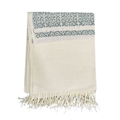 Zara Texture Print (Grey) Manipuri Lengyan - Traditional Handwoven Loincloth