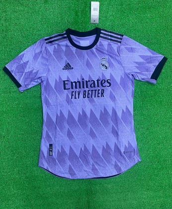 Real Madrid PLAYER VERSION Football Jersey Away 22 23 Season-S