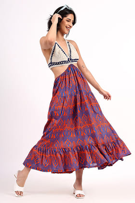 Ajoobaa "Bohemian" Crochet Dress-XS