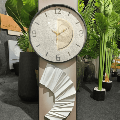 Fusion of Art & Clock Style 19-H: 59 | L: 20 (inches)