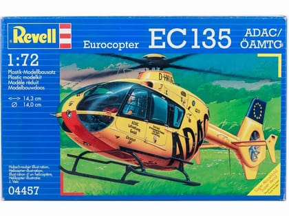Eurocopter EC135 ADAC / OAMTC 1:72 Revell plastic model kit