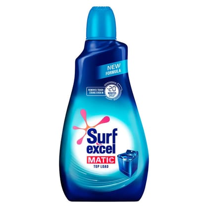 Surf excel MATIC TOP LOAD Detergent Liquid, Made in India, 1L