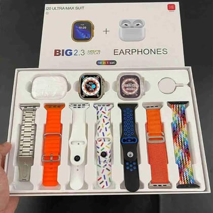 7 Blat Smart Watch with Earbud