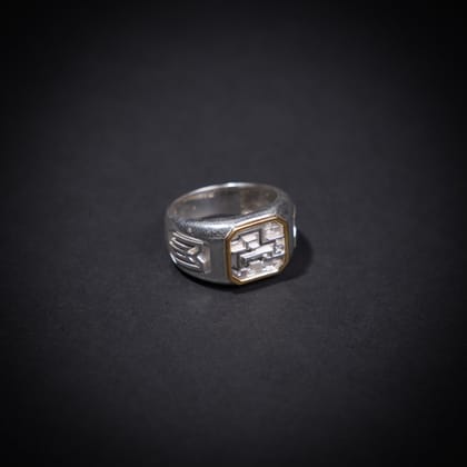 Maze Ring - Gold