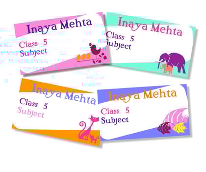 Book Labels - Mom & I-12