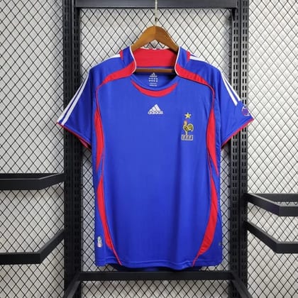 France 2006 Home Retro Jersey-S