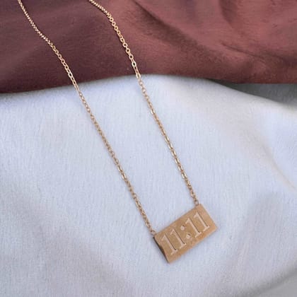 TFC 11:11 Lovecharm Gold Plated Necklace