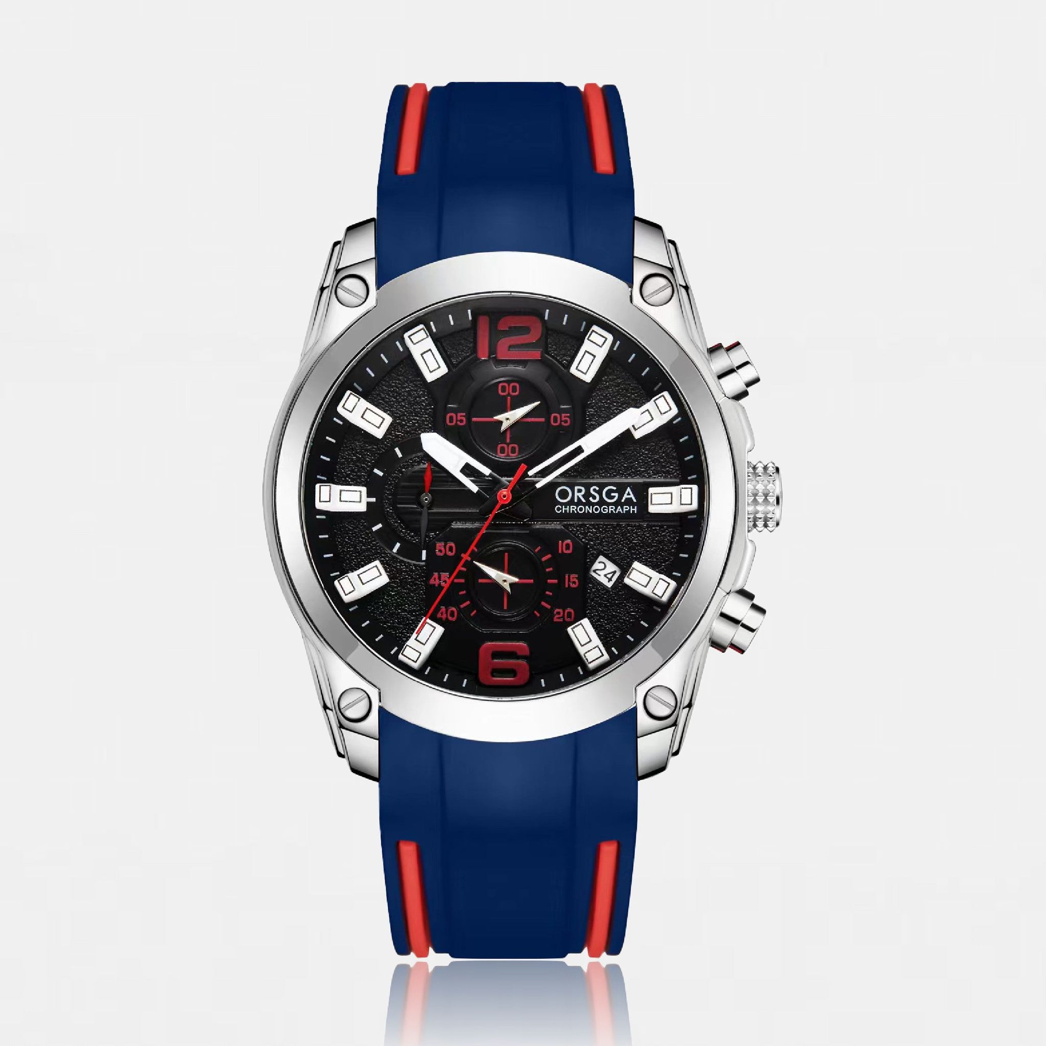 KRAKEN Analog Dial Men's Blue Watch