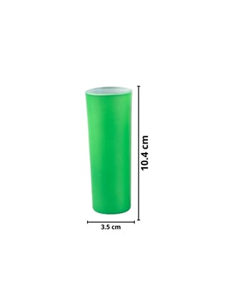 Bright Green Tequila Shot Glasses (Set of 2)