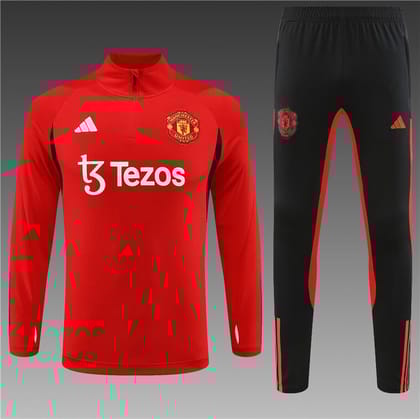 Manchester United Red Training Suit 23 24 Season-S