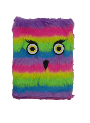 Fur Diary Owl Colorful