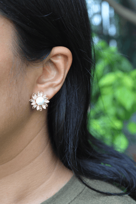 ROSE GOLD CLIP-ON STUDS