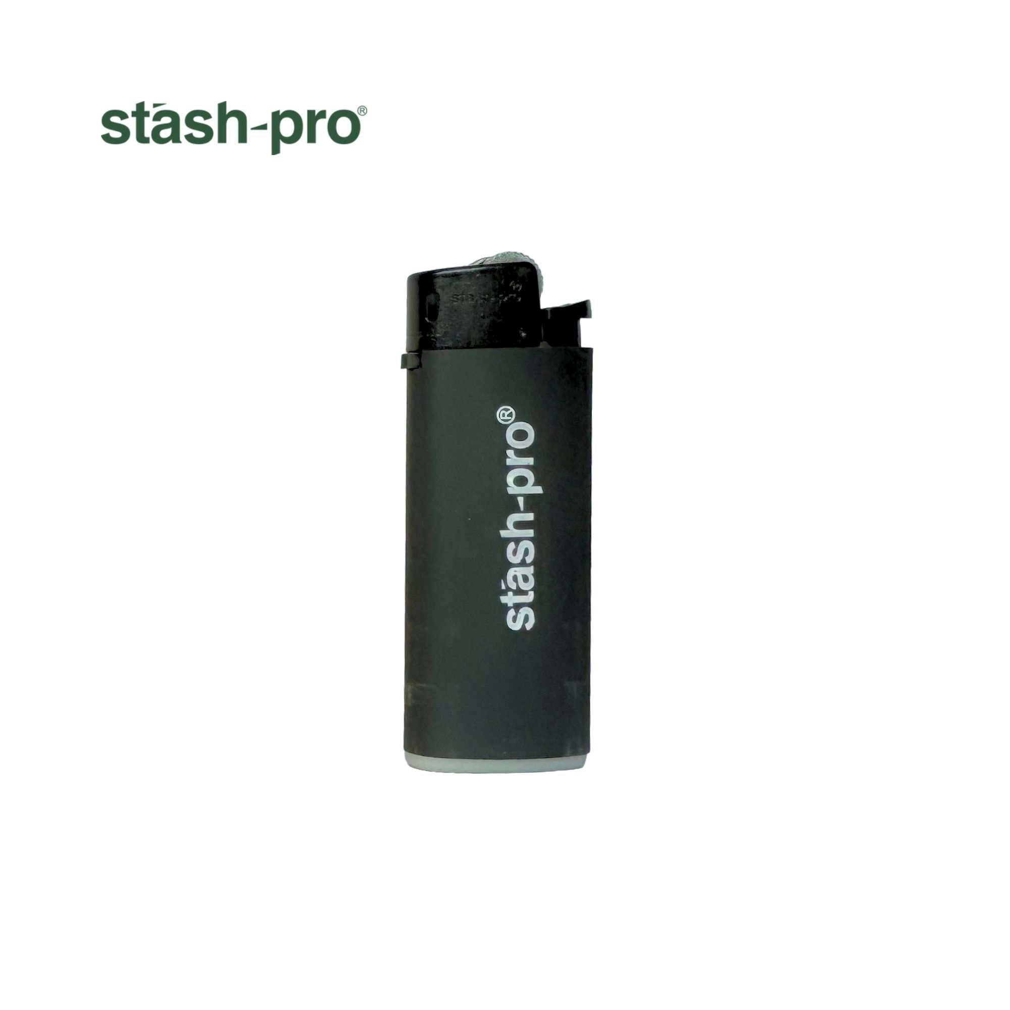 Stash-Pro Mini Matte Finish Pocket Lighters-BLACK