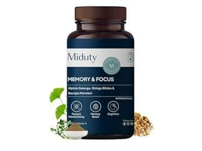 Miduty Memory & Focus, 60 capsules