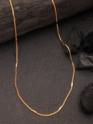 NVR Women's Gold-Plated Minimal Chain-Onesize / Gold / Alloy