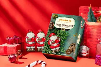 Santa Chocolate [Set Of 2]