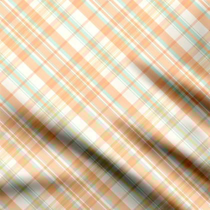 Trendy Dazzle Rainbow Stripes Print Fabric-Cotton