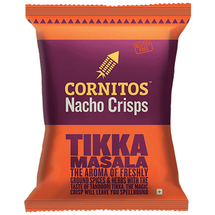 Cornitos Tikka Masala Nacho Chips, 150 G