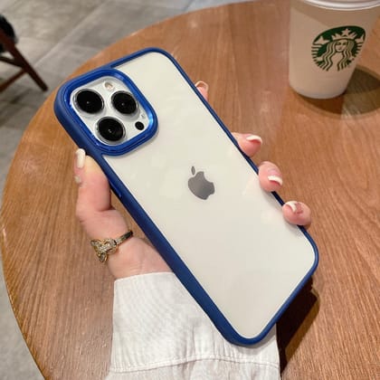iPhone 12 Pro Max - Fantasy Series Crystal Clear Silicone Case Cover-Blue