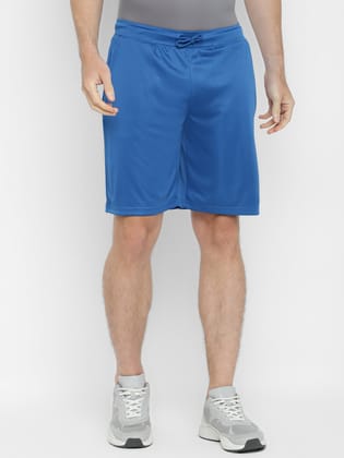 Sports Shorts for Men with Side Pockets - Deep Water-M / Deep Water