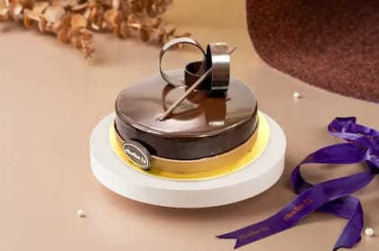 Signature Chocolate Truffle Cake.