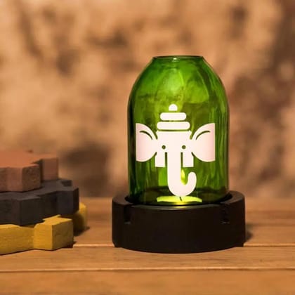 Ganpati tealight holder