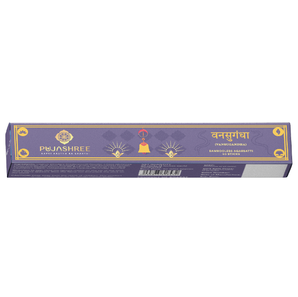 Bambooless Incense Stick 4 Inches 50 pcs Vansugandha