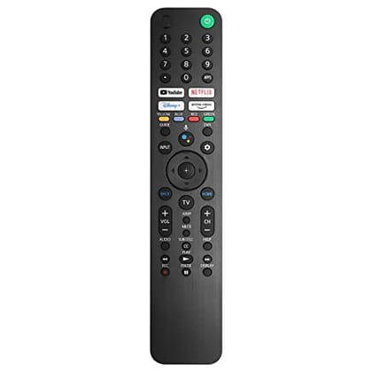 Ehop RMF-TX520U MG3-TX520U Voice Remote Control Compatible with Sony TV Models KD55X79J KD55X80CJ KD55X80J KD65X79J KD65X80CJ KD65X80J KD75X79J KD85X85J XR55A80J XR65A80CJ XR77A80CJ and XR77A80J