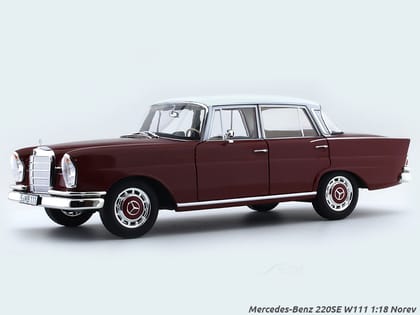 Mercedes-Benz 220SE W111 1:18 Norev diecast Scale Model collectible