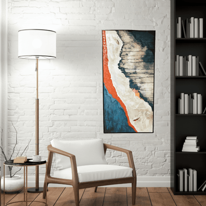 Exclusive Hand Crafted Painting Style 32-H: 63 | L: 31.5 Inch