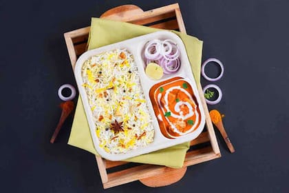 Paneer Lababdar Rice Lunchbox
