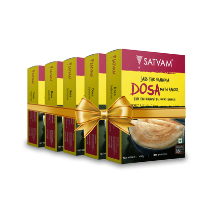 Satvam Dosa Instant Mix (5x400g)-(Pack of 5)