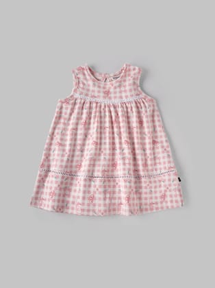 Comfy Sleeveless Dress for Girls-1-2 YEAR