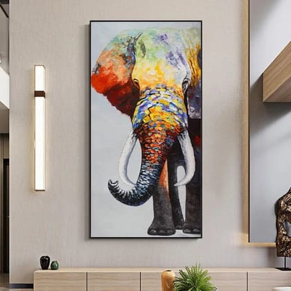 Exclusive Hand Crafted Painting Style 29-H: 63 | L: 31.5 Inch