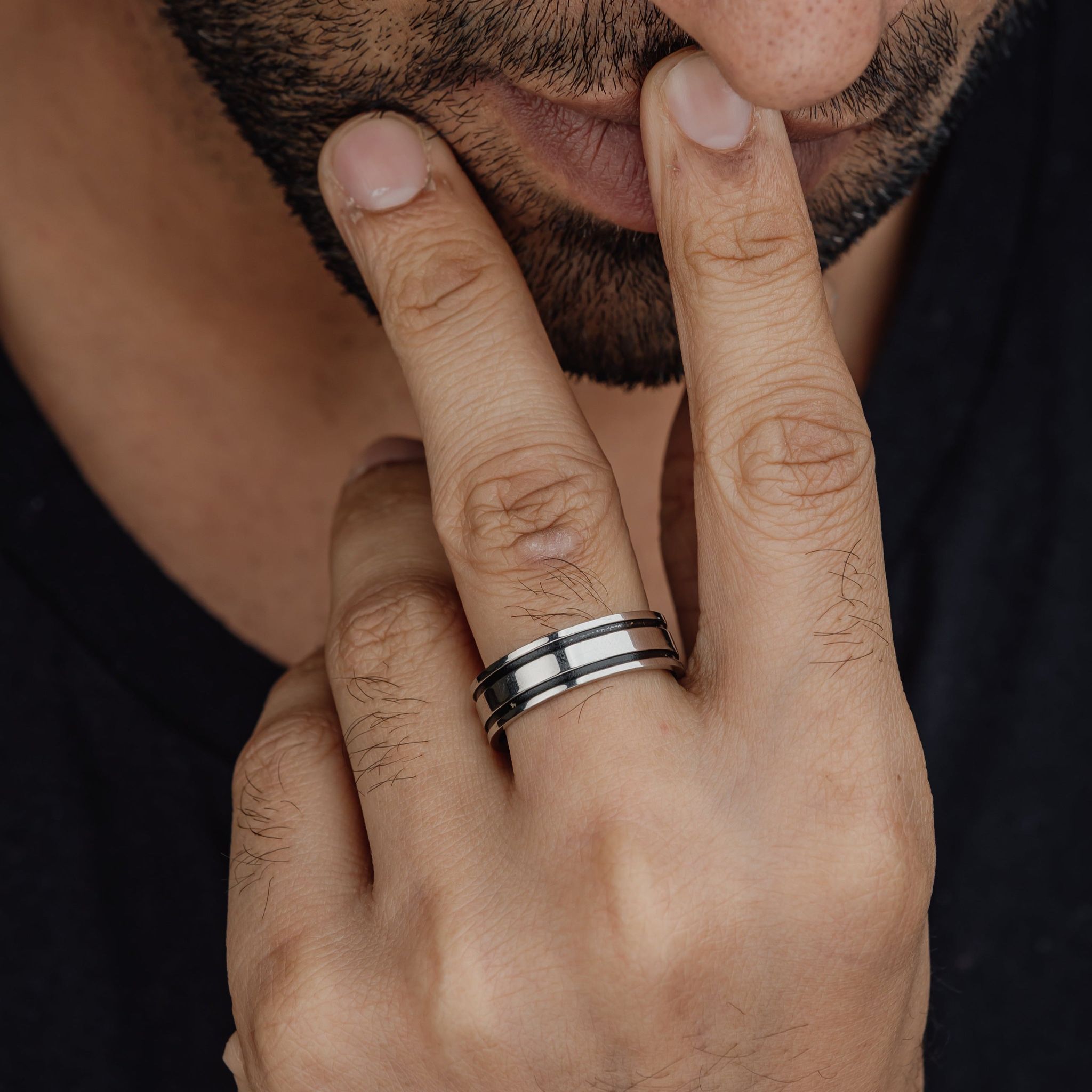 BAND 2.0 RING (SILVER)-S