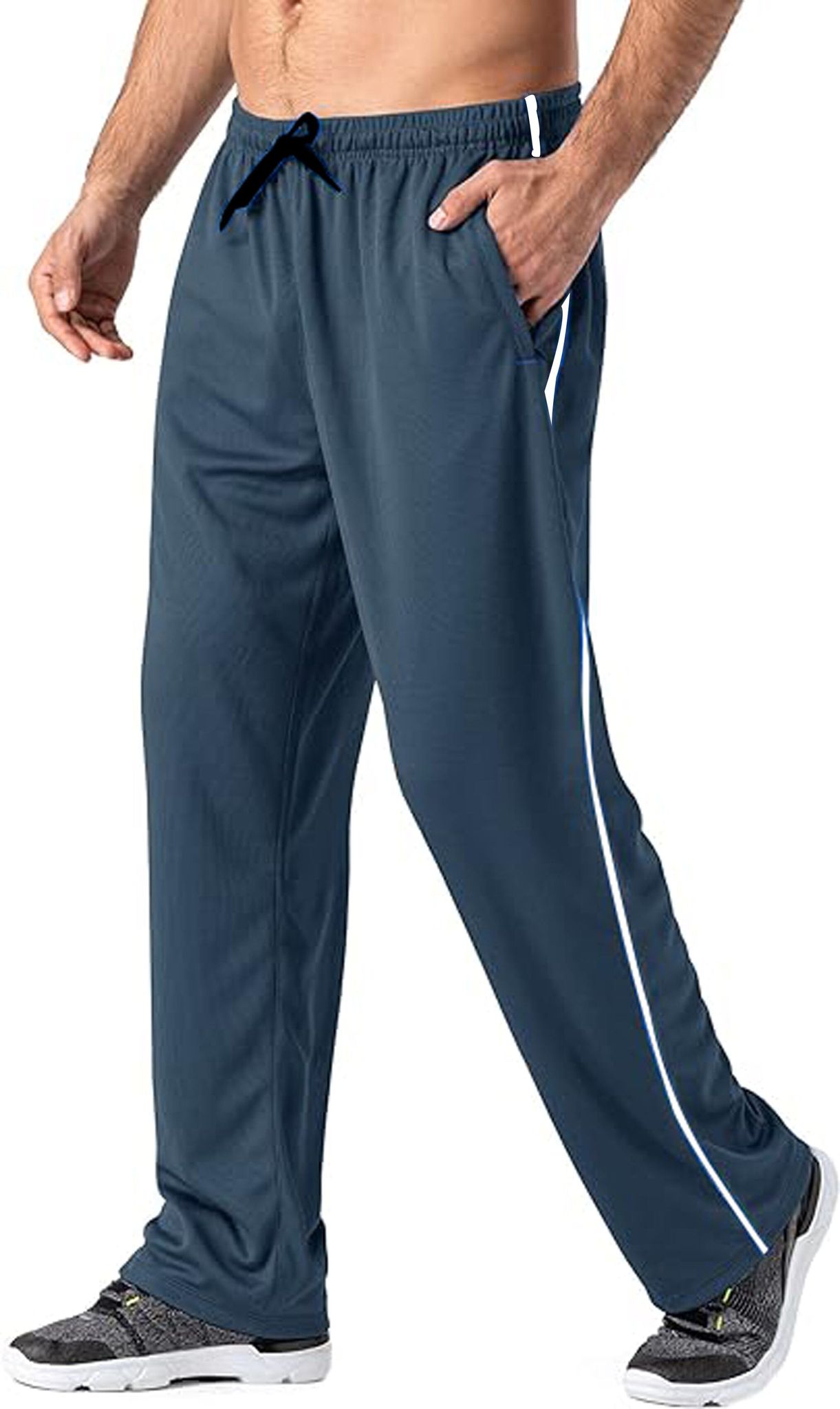 Romano nx Track Pant for Men 100% Cotton | 15 Years Tested & Approved | Relax Fit | Stretchable Hosiery Lower with Side Zipper Mobile Pockets-M