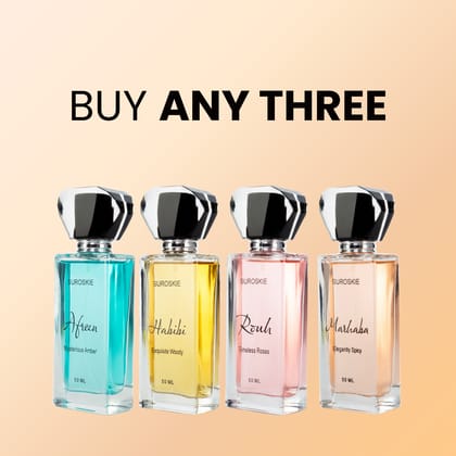 Buy Any 3 Perfume-Rouh / Habibi / Rouh